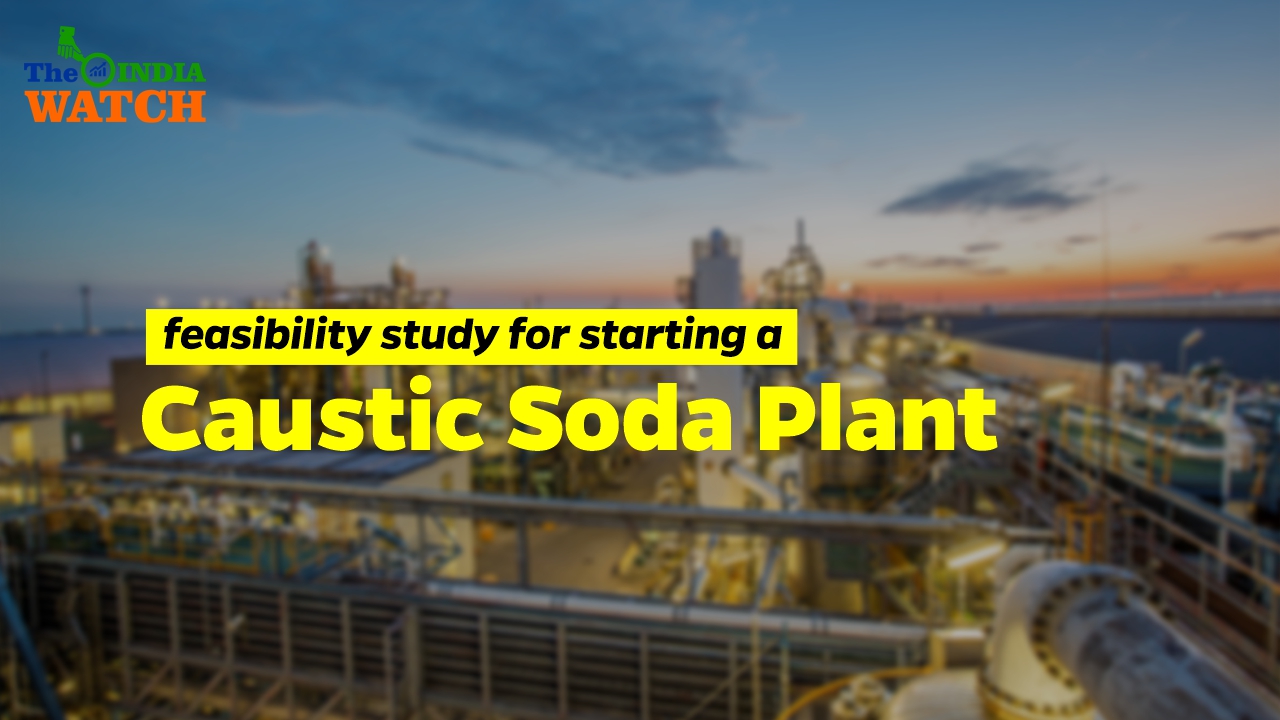 Project feasibility study for starting a Caustic Soda Plant in India