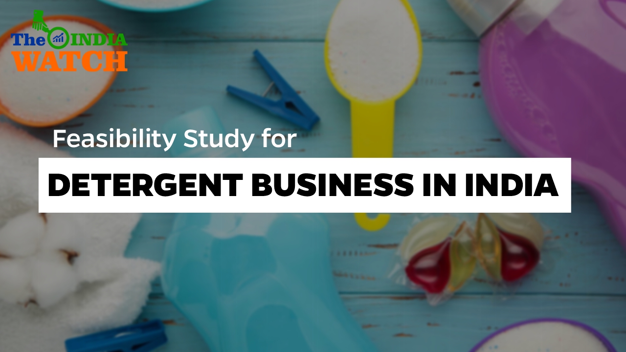 Project Feasibility Study for Detergent Business in India